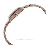 Alexandre Christie AC 1039 LD Rosegold Dial White Stainless Steel